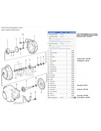 Reservdelar Volvo Penta 2003T turboaggregat